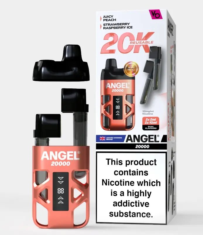 Angel 20000 Disposable Vape Box of 5 - Mcr Vape Distro