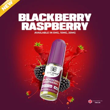 bulk wholesale 5MG - Bar Juice 5000 Nic Salts Box of 10 - Blackberry Raspberry *New*