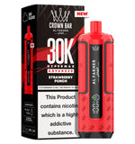 bulk wholesale Al Fakher 30k Hypermax Vape Kit Pack of 5 - Strawberry Punch