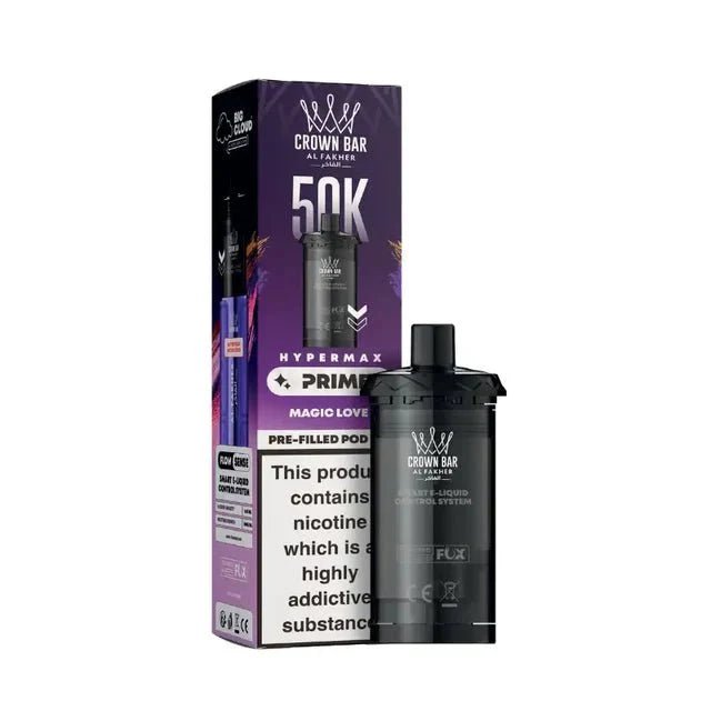 bulk wholesale Al Fakher 50k Hypermax Prime Pods - Box of 5 - Magic Love