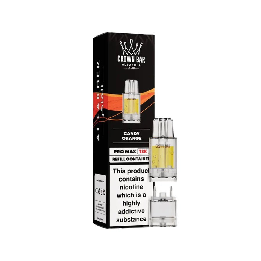 bulk wholesale Al Fakher Pro Max 12k Replacement Pods Box of 5 - Banana Ice