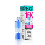 bulk wholesale Big Bar 15000 Pro Prefilled Refill Pods Pack of 5 - Strawberry Raspberry Cherry Ice