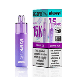 bulk wholesale Big Bar 15000 Pro Vape Kit Box of 5 - Grape Ice