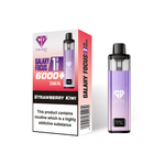 bulk wholesale Crystal Galaxy Focus 6000 Prefilled Pod Vape - Strawberry Kiwi