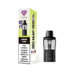 bulk wholesale Crystal Galaxy Focus 6000 Replacement Pods Pack of 5 - Lemon Lime