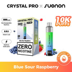 bulk wholesale Crystal Pro CP10K Prefilled Pod Vape 0MG Box of 5 - Blue Sour Raspberry
