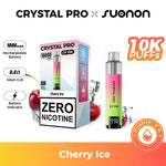 bulk wholesale Crystal Pro CP10K Prefilled Pod Vape 0MG Box of 5 - Cherry Ice