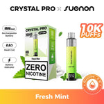 bulk wholesale Crystal Pro CP10K Prefilled Pod Vape 0MG Box of 5 - Fresh Mint