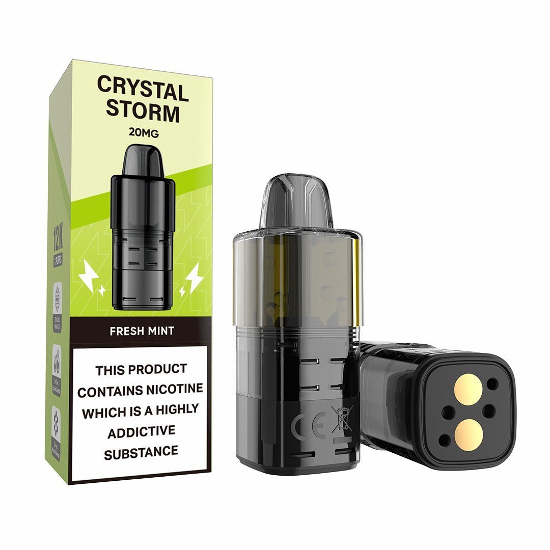 bulk wholesale Crystal Storm Bar 12k Prefilled Refill Pods Pack of 5 - Fresh Mint