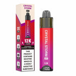 bulk wholesale Crystal Storm Bar 12k Vape Kit Box of 5 - Strawberry Raspberry Cherry Ice