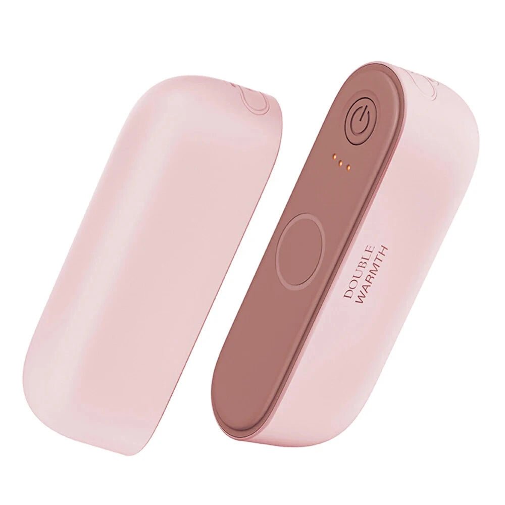 bulk wholesale Double Warmth Hand Warmer Heater - Pink