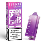 bulk wholesale Elf Bar AF5500 Prefilled Vape Kit Box of 5 - Grape