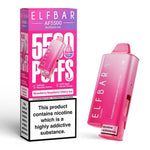 bulk wholesale Elf Bar AF5500 Prefilled Vape Kit Box of 5 - Strawberry Raspberry Cherry Ice