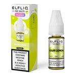 bulk wholesale ELF BAR - ELFLIQ - Sour Lemon - 10ML NIC SALT - 10mg