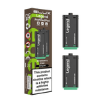 bulk wholesale Elux Legend 1500 Replacement Pods Pack of 2 - Strawberry Kiwi