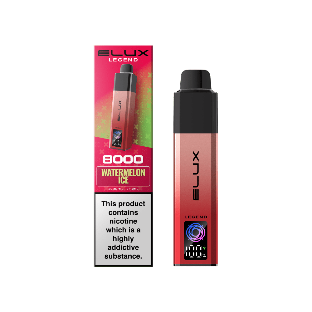 bulk wholesale Elux Legend 8000 Pod Vape Kit Box of 5 - Watermelon Ice