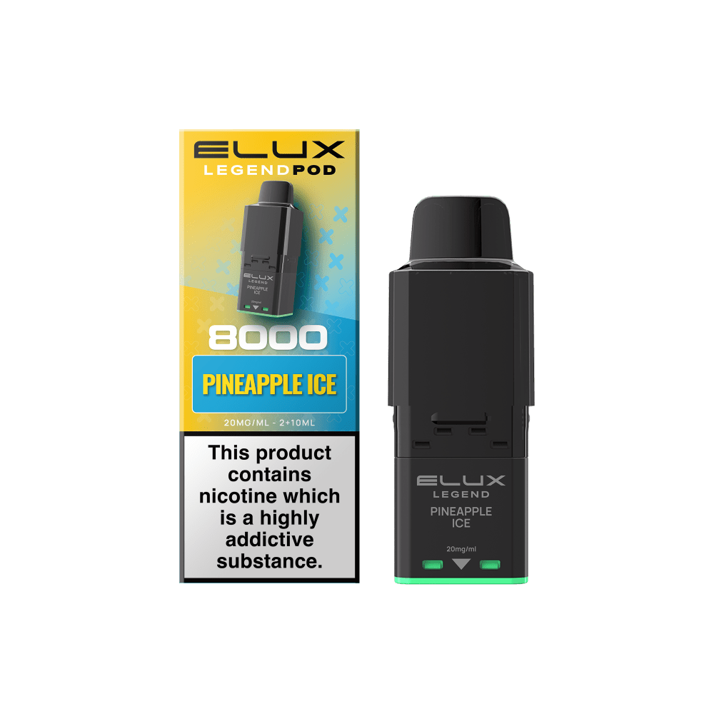 bulk wholesale Elux Legend 8000 Refill Pods Box of 5 - Pineapple Ice