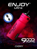 bulk wholesale Enjoy Ultra 9000 Vape Kit Box of 5 - Cherry
