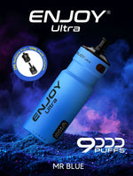 bulk wholesale Enjoy Ultra 9000 Vape Kit Box of 5 - Mr Blue