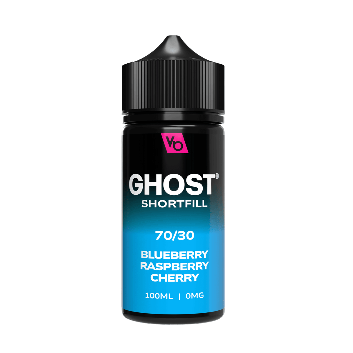 bulk wholesale Ghost 100ml Shortfill 0MG e liquids 70/30 - Blueberry Raspberry Cherry
