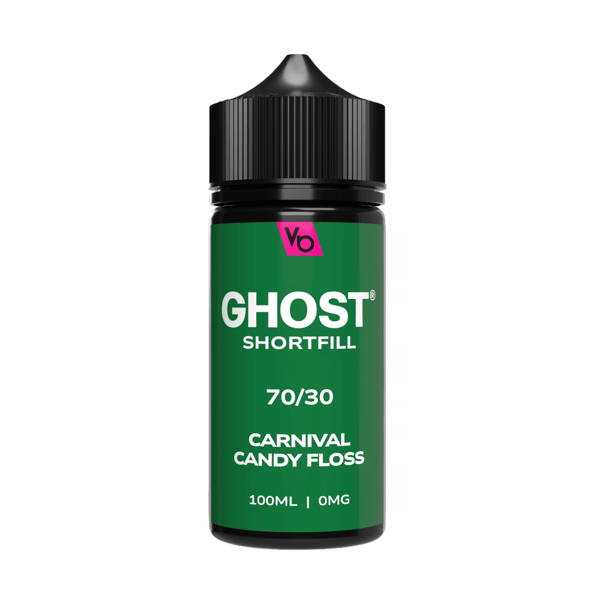 bulk wholesale Ghost 100ml Shortfill 0MG e liquids 70/30 - Carnival Candy Floss