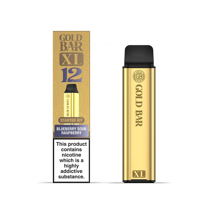 bulk wholesale Gold Bar XL 10k Prefilled Pod Kit - Blueberry Sour Raspberry