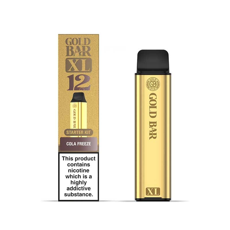 bulk wholesale Gold Bar XL 10k Prefilled Pod Kit - Cola Freeze