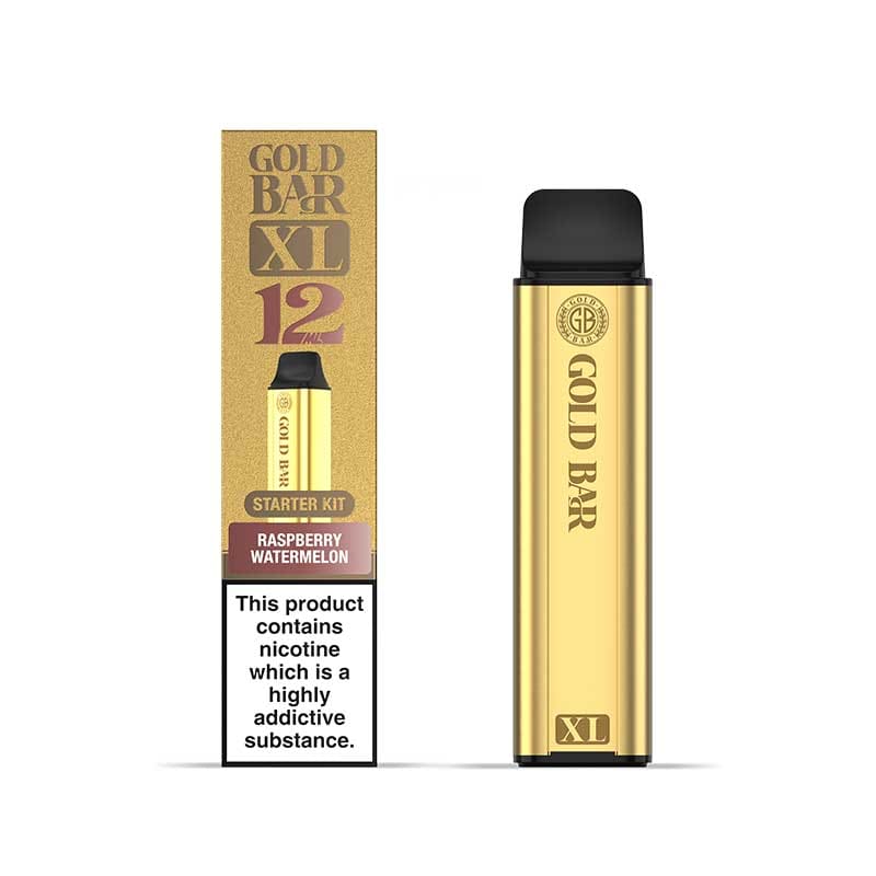 bulk wholesale Gold Bar XL 10k Prefilled Pod Kit - Raspberry Watermelon