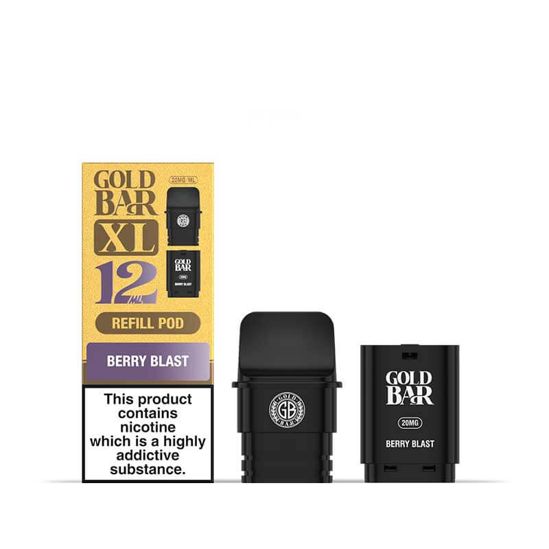 bulk wholesale Gold Bar XL 10k Replacement Pods - Berry Blast