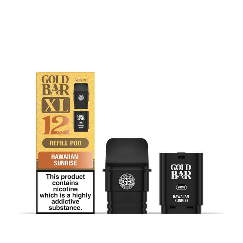 bulk wholesale Gold Bar XL 10k Replacement Pods - Hawaiian Sunrise