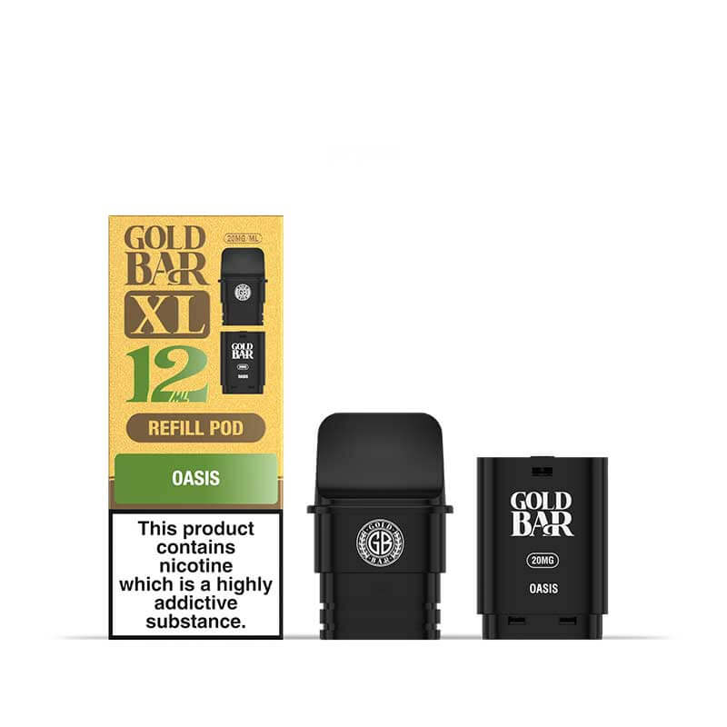 bulk wholesale Gold Bar XL 10k Replacement Pods - Oasis