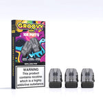 bulk wholesale Groovy Bar 10k Refillable Pods Pack of 3 - 0.8 Ohm