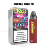 bulk wholesale Groovy Bar 10k Refillable Vape Pod Kit - Cherry Chiller