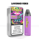 bulk wholesale Groovy Bar 10k Refillable Vape Pod Kit - Lavender Vibes