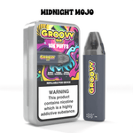 bulk wholesale Groovy Bar 10k Refillable Vape Pod Kit - Midnight Mojo