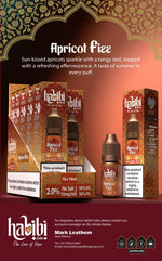 bulk wholesale Habibi Salts Nic Salt 10ml E - Liquid Box of 10 - Apricot Fizz