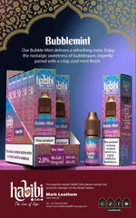 bulk wholesale Habibi Salts Nic Salt 10ml E - Liquid Box of 10 - Bubblemint