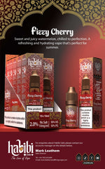 bulk wholesale Habibi Salts Nic Salt 10ml E - Liquid Box of 10 - Fizzy Cherry