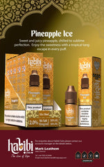 bulk wholesale Habibi Salts Nic Salt 10ml E - Liquid Box of 10 - Pineapple Ice