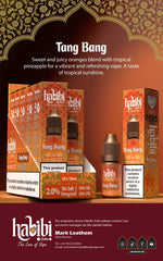 bulk wholesale Habibi Salts Nic Salt 10ml E - Liquid Box of 10 - Tang Bang