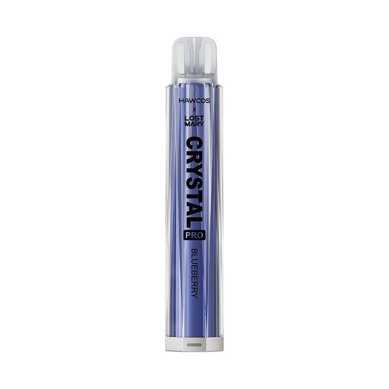 bulk wholesale Hawcos x Lost Mary Crystal Pro 600 Prefilled Vape Pack of 10 - Blueberry