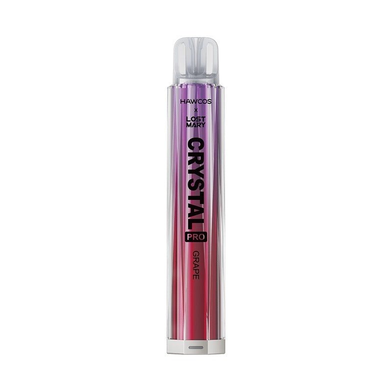 bulk wholesale Hawcos x Lost Mary Crystal Pro 600 Prefilled Vape Pack of 10 - Grape