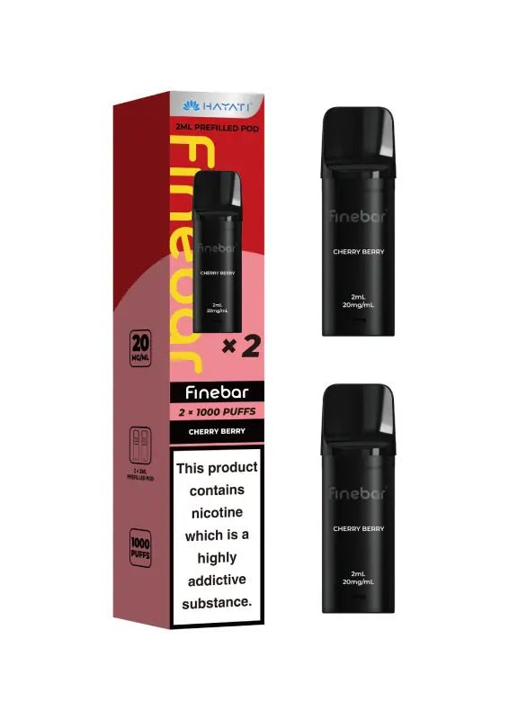 bulk wholesale Hayati Finebar 1000 Replacement Pods - Cherry Berry