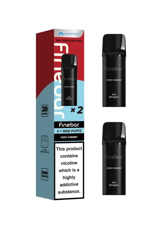 bulk wholesale Hayati Finebar 1000 Replacement Pods - Fizzy Cherry