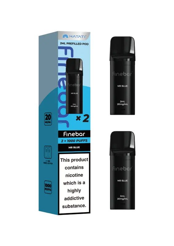 bulk wholesale Hayati Finebar 1000 Replacement Pods - Mr Blue