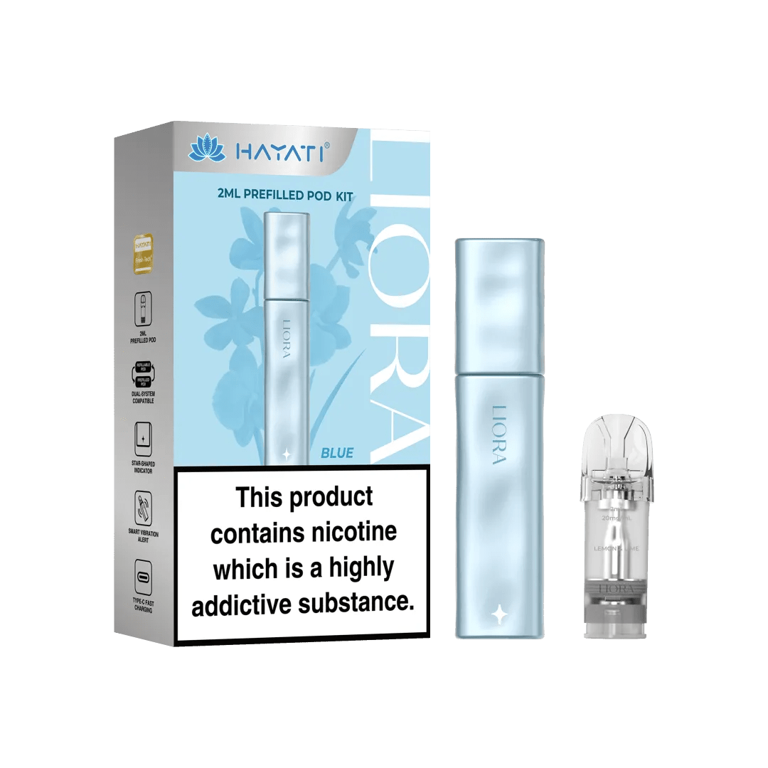 bulk wholesale Hayati Liora Pod Vape Kit - Blue