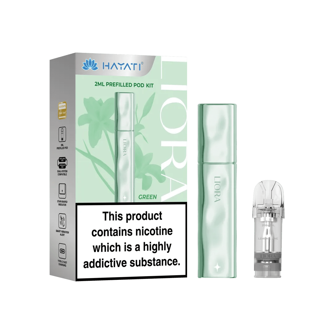 bulk wholesale Hayati Liora Pod Vape Kit - Green