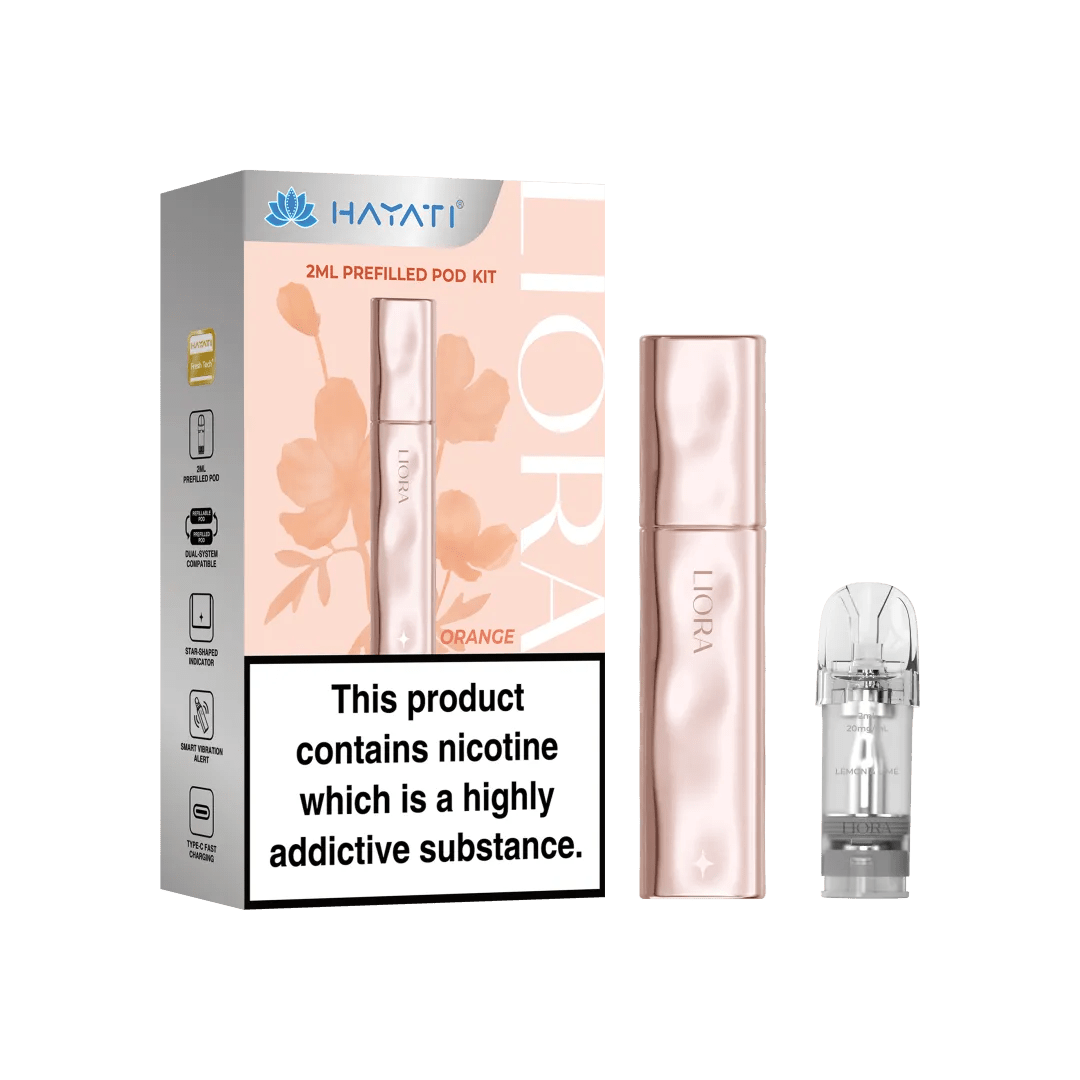 bulk wholesale Hayati Liora Pod Vape Kit - Orange
