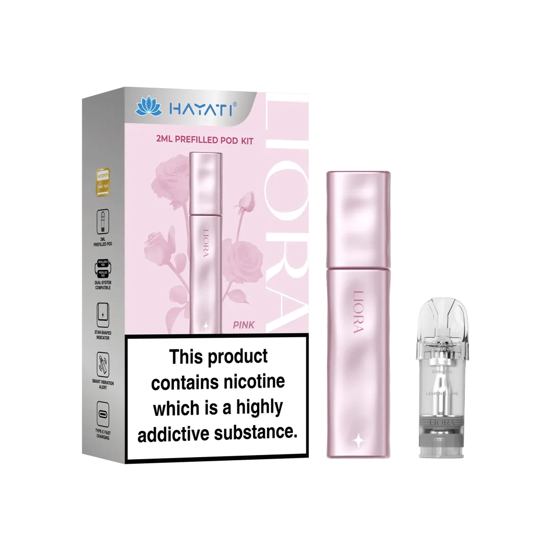bulk wholesale Hayati Liora Pod Vape Kit - Pink
