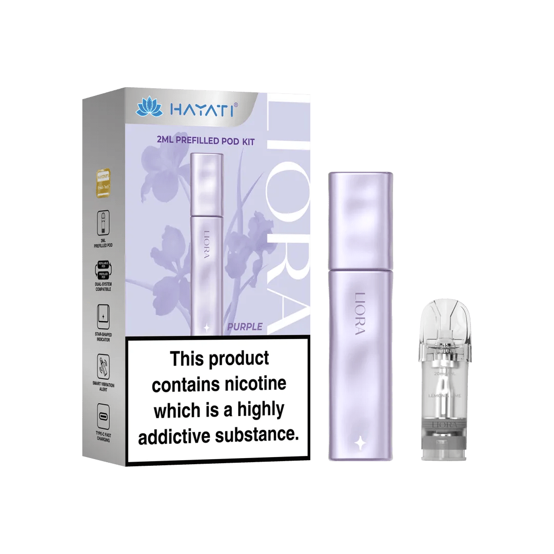 bulk wholesale Hayati Liora Pod Vape Kit - Purple
